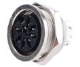 DIN Connector, 4A, 100V, 8 Poles, Socket